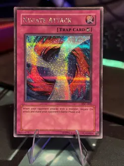 Yugioh Negate Attack TSC-003 Limited Edition Prismatic Secret Rare - MP - Image 1