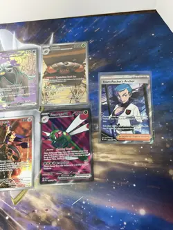 Pokemon TCG Destined Rivals 9 Card Lot kangaskan, team rocket crobat, levincia - Image 2