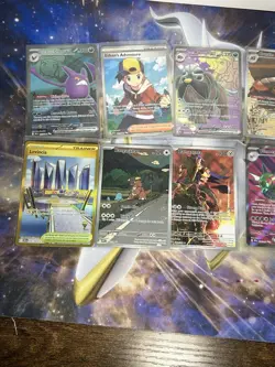 Pokemon TCG Destined Rivals 9 Card Lot kangaskan, team rocket crobat, levincia - Image 3
