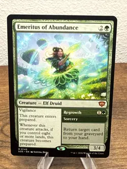 Emeritus of Abundance Secrets of Strixhaven Regular - Image 1