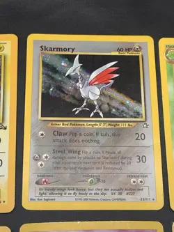 Vintage Pokemon Card Collection lot - Rare Holo Pokemon Cards Mewtwo Skarmory HP - Image 3