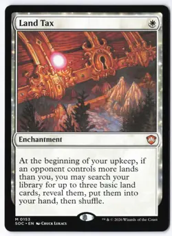 Land Tax 153 Commander: Secrets of Strixhaven - Image 1