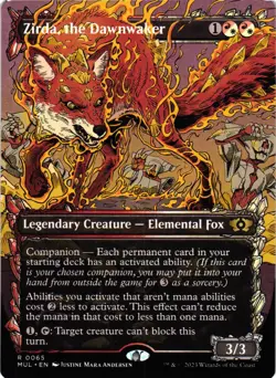 MTG TCG - Zirda, the Dawnwaker 65 March of the Machine: Multiverse Legends - NM - Image 1