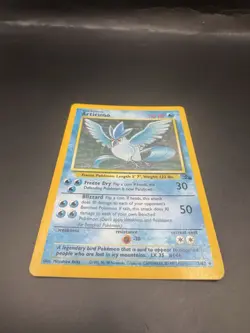 Pokemon TCG - Articuno Rare Holo Card 2/62 1999 -Fossil - Image 1