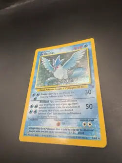 Pokemon TCG - Articuno Rare Holo Card 2/62 1999 -Fossil - Image 3