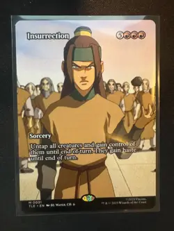 MTG - Insurrection (Borderless) - Avatar: The Last Airbender NM/M Condition - Image 1