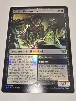Grave Researcher Secrets of Strixhaven Foil - Image 1