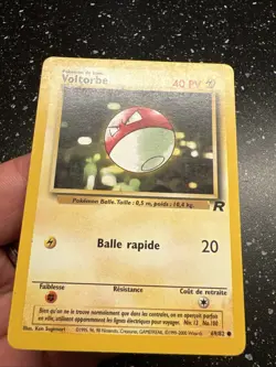 Carte Pokemon Wizard Team Rocket Voltorbe 69/82 Francais Vf Fr - Image 3