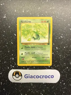 Carte Pokemon Wizard Team Rocket Mystherbe 63/82 Francais Vf Fr - Image 1