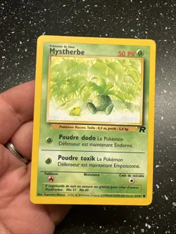 Carte Pokemon Wizard Team Rocket Mystherbe 63/82 Francais Vf Fr - Image 2