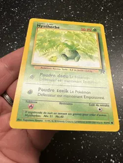 Carte Pokemon Wizard Team Rocket Mystherbe 63/82 Francais Vf Fr - Image 5