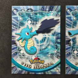 Horsea #116 Seadra #117_ Pokemon Topps Series 2 _ Italiano _ Nearmint - Image 2