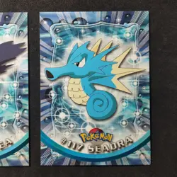 Horsea #116 Seadra #117_ Pokemon Topps Series 2 _ Italiano _ Nearmint - Image 3