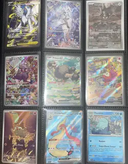 Lot 9 cartes Pokemon FR Full Art Alt Promo JAP-ME/EV- Etat variable (K5) - Image 1