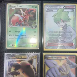 Lot 6 cartes Pokemon FR - AR Mix Mid Era - Etat variable (K6) - Image 5