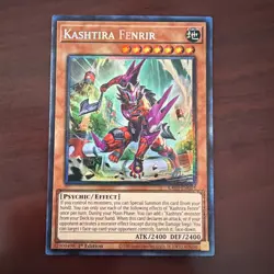Kashtira Fenrir RA05-EN024 Collector's Rare 1st Ed Yugioh Near Mint NM - Image 1
