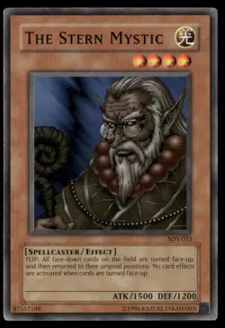 The Stern Mystic Starter Deck: Yugi SDY-033 Common / Short Print Yugioh LP - Image 1