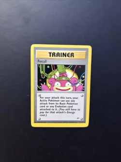 Recall 116/132 Pokemon Card TCG Gym Heroes Trainer Card Excellent Condition VLP - Image 1