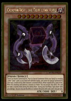 Crimson Nova the Dark Cubic Lord Side of Dimensions Gold Edition MVP1-ENG39 LP - Image 1