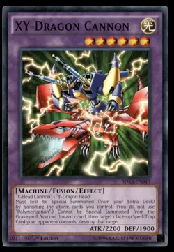 XY-Dragon Cannon Structure Deck: Seto Kaiba SDKS-EN043 Yugioh LP - Image 1