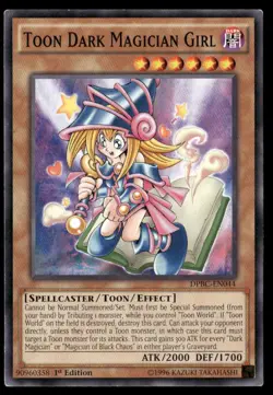 Toon Dark Magician Girl Duelist Pack: Battle City DPBC-EN044 Yugioh LP - Image 1