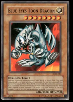 Blue-Eyes Toon Dragon Starter Deck: Pegasus SDP-020 Yugioh LP - Image 1