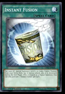 Instant Fusion Legendary Duelists: Ancient Millennium LED2-EN048 Yugioh LP - Image 1