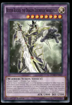Buster Blader, the Dragon Destroyer Swordsman Structure: Yugi Muto SDMY-EN045 LP - Image 1