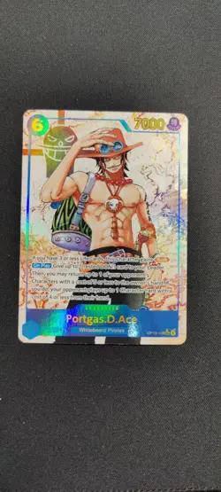 One Piece Portgas.D.Ace (119) (Parallel) OP13-119 Carrying On His Will NM - Image 1