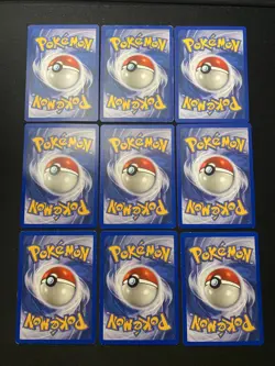 Pokemon TCG Neo Destiny 9 Card Mixed Lot Light Vaporeon Flareon Machamp Golduck - Image 2