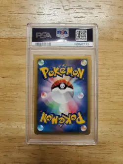 Pokemon PSA 9 MINT 2001 Rocket's Wobbuffet 1st Ed Japanese VS Holo Card Swirl - Image 2