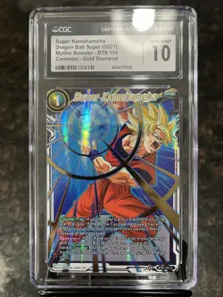 Super Kamehameha Alt Art Gold Stamp Foil Dragon Ball Super Card Game | CGC 10 - Image 1