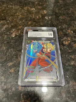 Super Kamehameha Alt Art Gold Stamp Foil Dragon Ball Super Card Game | CGC 10 - Image 4