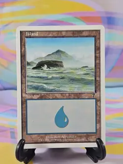 Magic the Gathering MTG Seventh Edition 2001 Card | Island 333/350 - Image 1