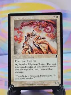 Magic the Gathering MTG Odyssey 2001 Card | Pilgrim of Justice 40/350 - Image 1