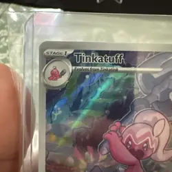 Pokemon TCG Tinkatuff Illustration Rare Holo Card 217/193 Sv02: Paldea Evolved - Image 4
