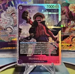 Monkey.D.Luffy ST26-005 SR ONE PIECE Card Game NM Purple Starter Deck 26 NM - Image 1