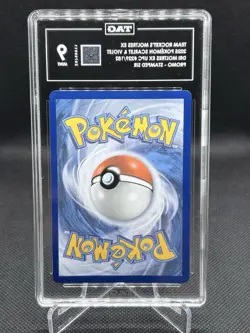 2025 POKEMON DRI EN-DESTINED RIVALS #229 TEAM ROCKET'S MOLTRES EX TAG 9 - Image 2