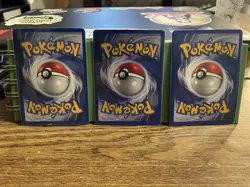 Pokemon TCG Neo Discovery Houndoom 4 & Hitmontop 3, Neo Revelation Jumpluff 9 - Image 2