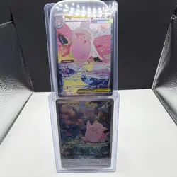 Mega Clefable EX & Clefairy Pokemon TCG Holo Cards Lot 2024 Mega Evolution - Image 1