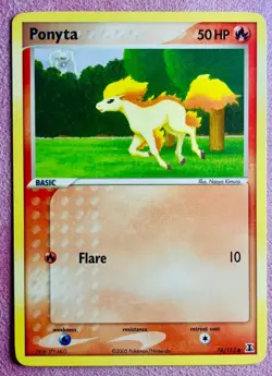 Ponyta 78/113 Non Holo | EX Delta Species | 2005 Pokemon TCG Card | LP/NM - Image 1