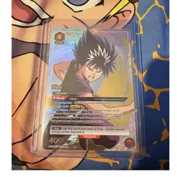 Bandai Union Arena Hiei Action Card Trigger Holo 4000 BP UEX18T Yu Yu Hakusho - Image 1