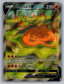 Charizard V - SWSD SWSH: Sword & Shield Promo Cards #SWSH260 Promo Holo NM - Image 1