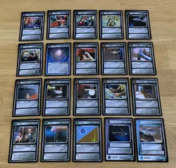 Star Trek CCG Mirror Mirror Complete C/UC Common/Uncommon Set of 80 Cards Lot - Image 1