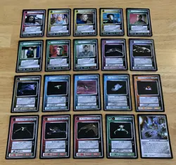 Star Trek CCG Mirror Mirror Complete C/UC Common/Uncommon Set of 80 Cards Lot - Image 4