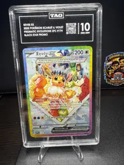 Eevee ex 174 Sv: Scarlet & Violet Promo Cards Holo TAG 10 - Image 1