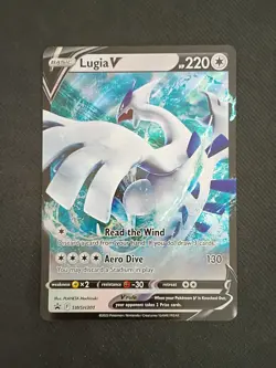 Lugia V TCG SWSH301 Black Star Promo Jumbo Card - Image 1