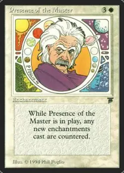 MRM ENGLISH Legends - Presence of the Master [Good] MTG magic LEG - Image 1