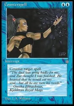 *MRM* ENGLISH Contresort / Counterspell [GOOD] MTG ICE - Image 1