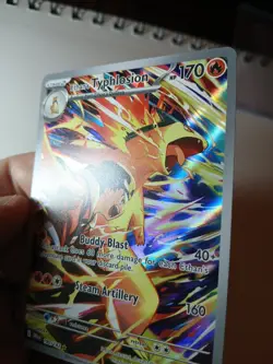 Pokemon TCG Ethan's Typhlosion Destined Rivals Illustration Rare Card 190/182 - Image 4